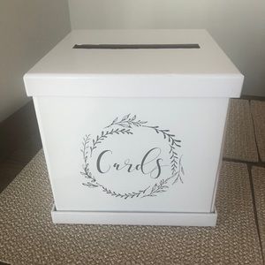 White card box